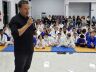 Aproximadamente 100 alunos participaram do exame realizado na noite de segunda-feira