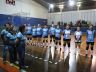 Equipe do Objetivo/Smec comemora a conquista do quinto título da competição