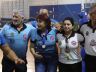 Equipe do Objetivo/Smec comemora a conquista do quinto título da competição