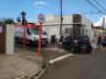 Momento em que o carro atingiu a moto