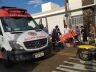 Momento em que o carro atingiu a moto