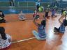 No último sábado, no ginásio de esportes Santa Felícia, retornou as atividades da escolinha de vôlei