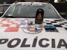 A droga apreendida pelos policiais da Força Tática
