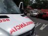 Colisão frontal deixou uma mulher ferida no Aracy