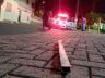 Barra de ferro que teria sido usada em agressão