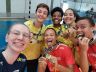 É só alegria: atletas do time são-carlense comemoram a primeira conquista de 2023