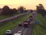 Trânsito congestionado na Washington Luís