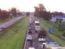Trânsito congestionado na Washington Luís