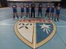 Paulo com as atletas que vieram para reforçar o H7 Esportes: agora, são-carlenses de coração