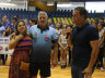 Muita emoção e comoção: Marido e filha de Elisângela Rebordões foram homenageados na abertura da Copa AVS/Smec