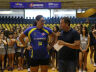 Muita emoção e comoção: Marido e filha de Elisângela Rebordões foram homenageados na abertura da Copa AVS/Smec