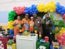 Murilo e seus heróis durante festa de aniversário: doses cavalares de empatia e carinho