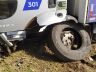 BMW ficou destruída após o forte impacto na SP-318