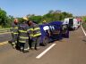 BMW ficou destruída após o forte impacto na SP-318