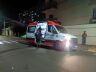 Samu foi chamado para socorrer a vítima 