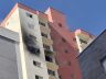13º andar foi consumido pelas chamas em edifício de apartamentos
