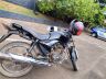 Moto de origem suspeita foi apreendida pelos GMs