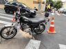 Motociclista foi atendida pelo Corpo de Bombeiros com escoriações pelo corpo