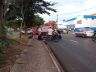 Movimentação no local do acidente
