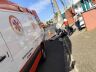 Motociclista recebe atendimento médico: socorrido à Santa Casa