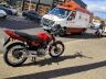 Motociclista recebe atendimento médico: socorrido à Santa Casa