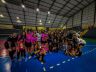 Momento da premiação: emoção foi a marca registrada do torneio de vôlei
