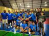 Momento da premiação: emoção foi a marca registrada do torneio de vôlei