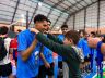 Momento da premiação: emoção foi a marca registrada do torneio de vôlei