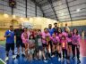 Momento da premiação: emoção foi a marca registrada do torneio de vôlei