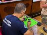 A capacitação, que tem duração de uma semana, conta com a participação de seis guardas municipais