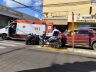 Motociclista é socorrido e encaminhado à Santa Casa