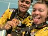 Jogadoras do Deportivo comemoram a conquista de mais um título