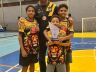 Jogadoras do Deportivo comemoram a conquista de mais um título