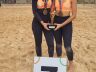 Dupla são-carlense comemora a conquista da medalha de bronze nos Joguinhos