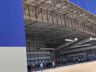 Novo hangar foi projeto para manutenção do 787