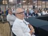 Lideranças acadêmicas, empresariais e sindicais durante evento na fábrica de motores da VW: planta produtiva completa 30 anos no dia 12 de outubro