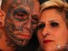 Mosquito e Letícia com os olhos tatuados. (Foto: Tiago da Mata / SCA)