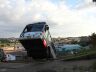 Tragédia iminente: ônibus despencou de um barranco no Jardim Gonzaga