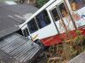 Tragédia iminente: ônibus despencou de um barranco no Jardim Gonzaga