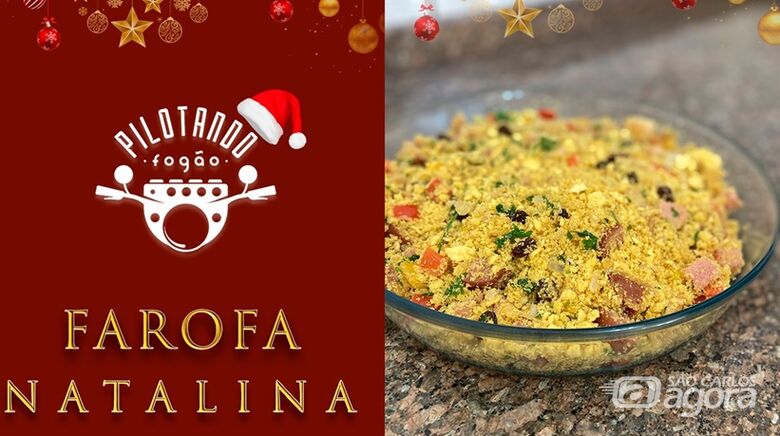 Vinicius Holmo ensina a fazer uma deliciosa Farofa Natalina - 