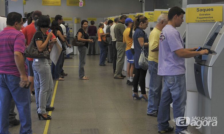 Bancos estarão fechados nesta quinta-feira - Crédito: Agência Brasil