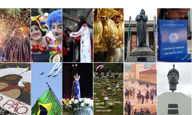 2021 terá três feriados nacionais prolongados - Crédito: Agência Brasil
