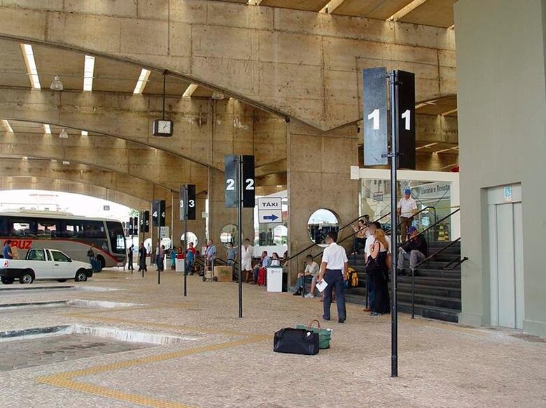 Terminal rodoviário de São Carlos - Crédito: arquivo pessoal