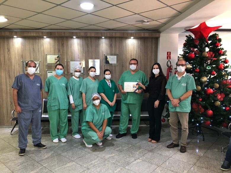 Equipe UTI Unimed - Crédito: divulgação