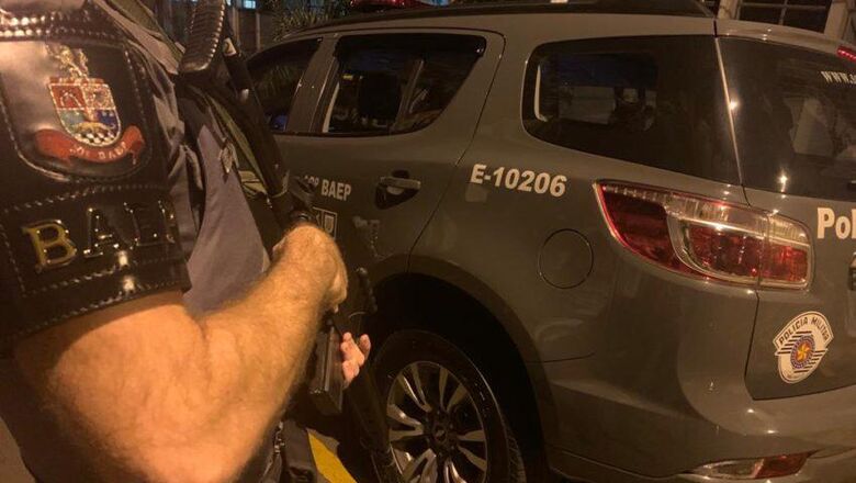 Suspeito morre em confronto com o Baep - Crédito: Divulgação