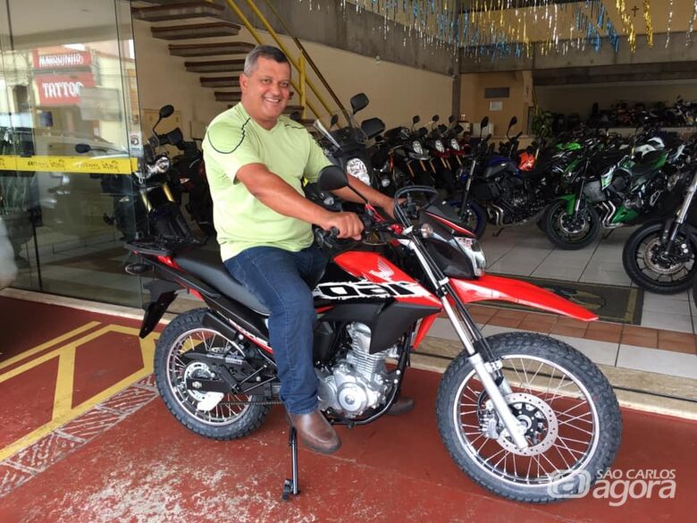 Edinho estava internado com Covid no HU - Crédito: arquivo pessoal