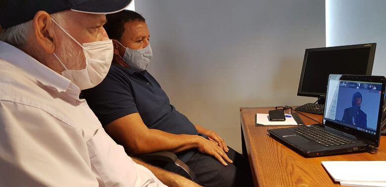 Airton e Ferraz participaram do seminário - Crédito: divulgação