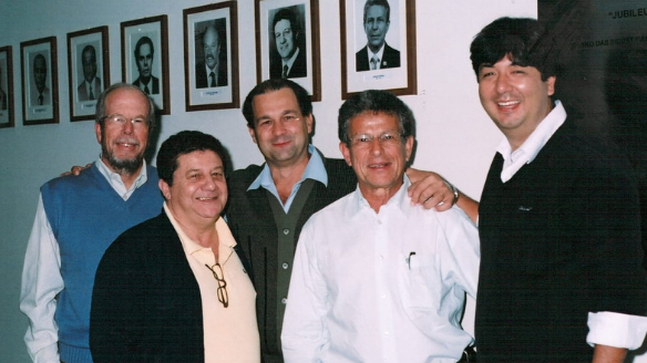 Posse da diretoria em 2007: Juquita (2º à esquerda) faleceu domingo, 24 de janeiro - Crédito: Divulgação