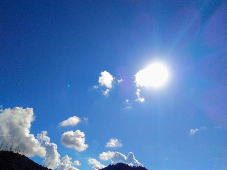 Final de semana será de sol e calor -