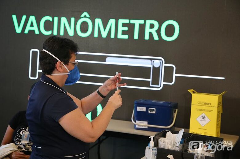 SP lança “Vacinômetro” que permite acompanhar em tempo real número de vacinados - Crédito: divulgação
